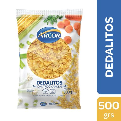 Fideos Arcor Dedalitos 500g