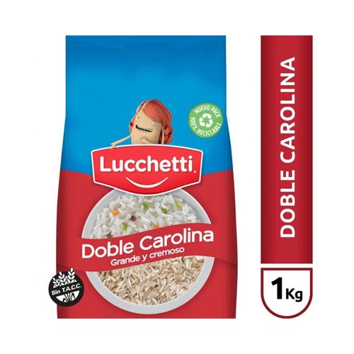 Arroz Lucchetti Doble Carolina 1Kg