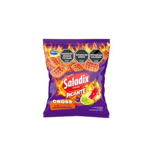 Galletitas Saladix Cross Picante 67g