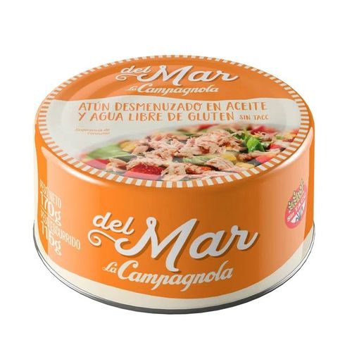 Atún Desmenuzado Agua/Aceite Libre De Gluten 170g