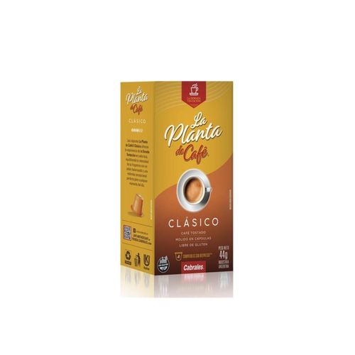 Cápsulas De Café Cabrales Tostado Molido Clásico La Planta x 8u
