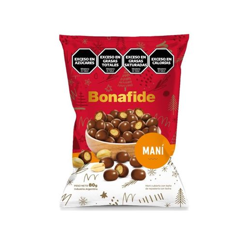 Maní Bonafide Con Chocolate 80g