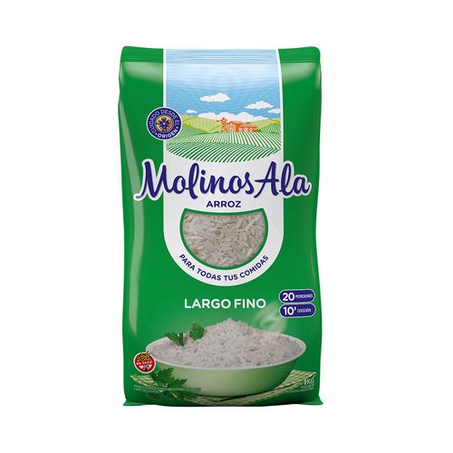 Arroz Ala Largo Fino 1Kg