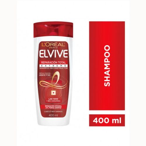 Shampoo Elvive Reparación Total Extreme 400Ml