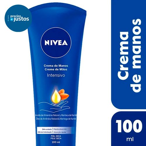 Crema Para Mano Nivea Cuidado Intensivo 100ML
