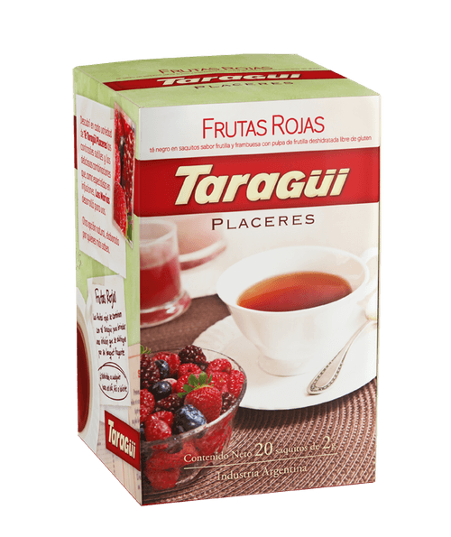 Té Frutas Rojas Taragui Placeres x 20Un