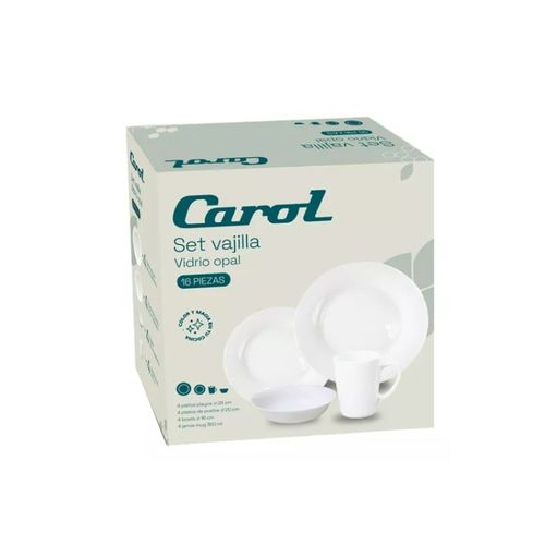 JUEGO VAJILLA CAROL