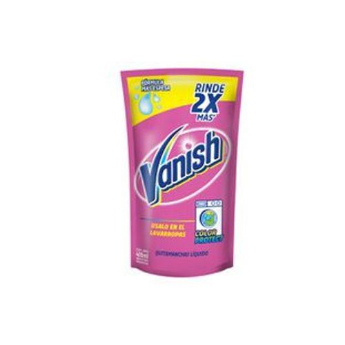 Quitamanchas Vanish Líquido White Doy Pack 400CC