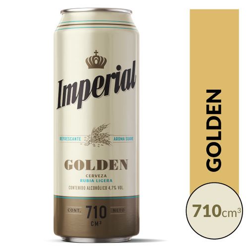 Cerveza Imperial Golden 710ml