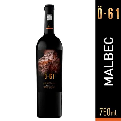 Vino O-61 Malbec 750ml