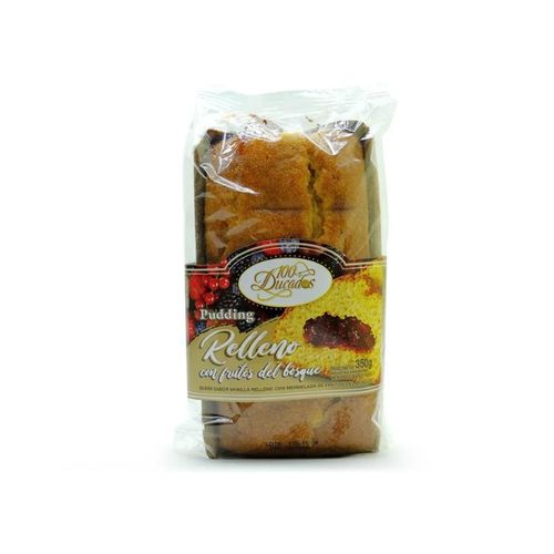 Pudding 100 Ducados Vainilla Relleno de Frutos del Bosque 300g