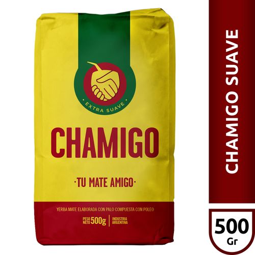 Yerba Mate Chamigo Con Palo Sin Tacc 500g