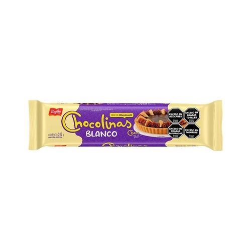 Galletitas Chocolinas De Chocolate Blanco 245g