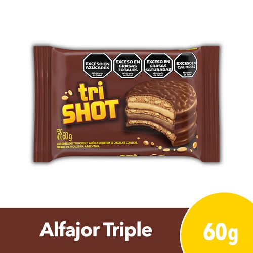 Alfajor Triple Shot 60g