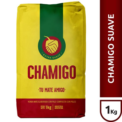 Yerba Mate Chamigo Con Palo Sin Tacc 1Kg