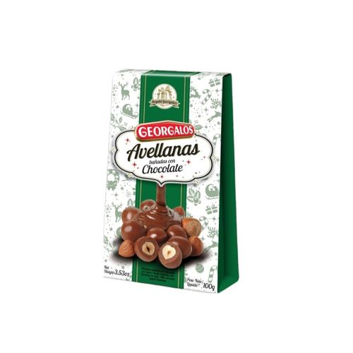 Avellanas Georgalos C/Chocolate 100g