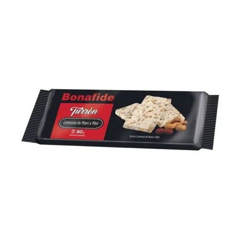 Turrón Bonafide De Maní Cremona 80g