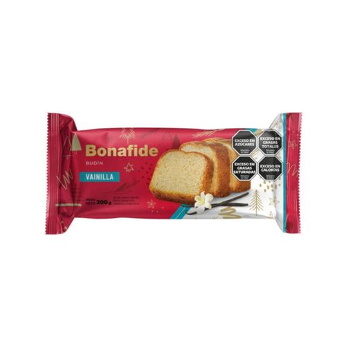 Budín Bonafide De Vainilla 200g