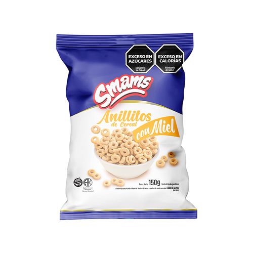 Cereal Smams Anillitos con miel Sin Tacc 150g