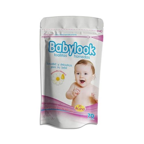 Toalla Humeda Babylook Bebe Manzana Vitamina E