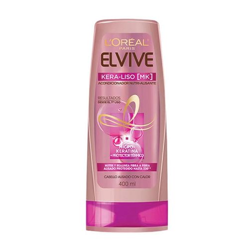 Acondicionador ElVive Kera-Liso 230° 400ML