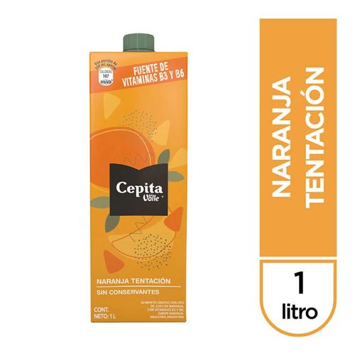 Jugo Cepita de Naranja Tentación 1L