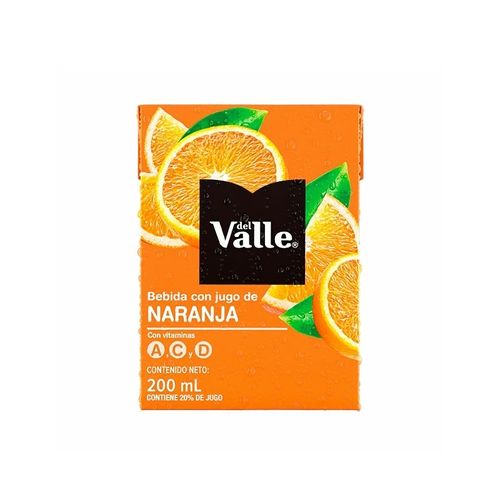Jugo Del Valle de Naranja 200ml