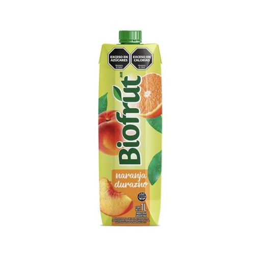 Jugo Biofrut Sabor Naranja-Durazno 1L