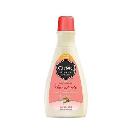 Quitaesmalte Cutex Humectante Con Almendra 50Ml