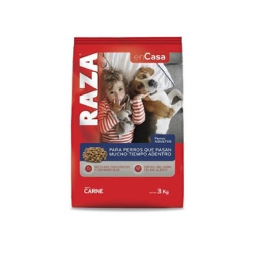 Alimento Raza En Casa Perro Adulto Sabor Carne 3Kg