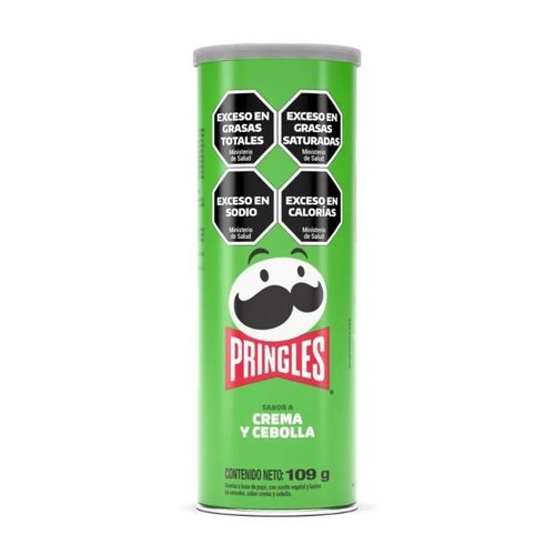 Papas Fritas Pringles Crema y Cebolla 109g