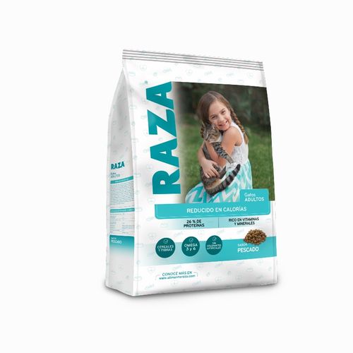 Alimento Gato Raza Reducido En Calorias 500Gr