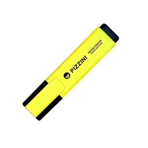 Resaltador Pizzini Biselado Amarillo 1Unidad