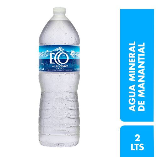 Agua Mineral Eco de los Andes 2L