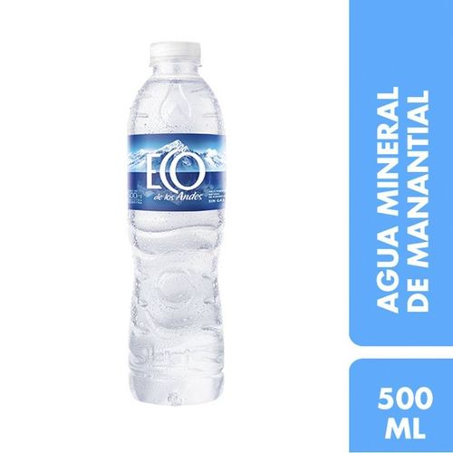 Agua Mineral Eco de los Andes 500ml