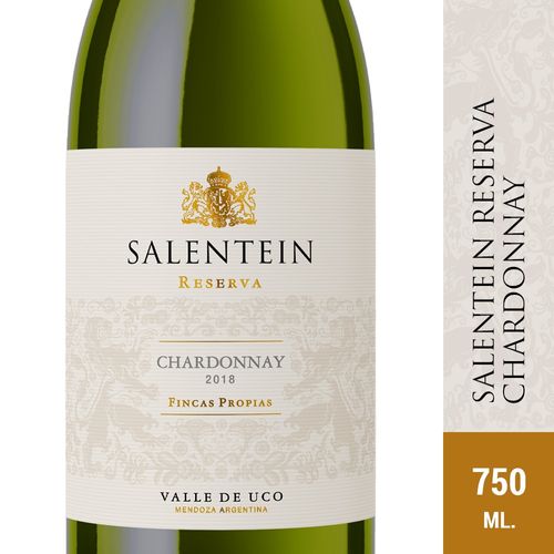 Vino Salentein Reserva Blanco Chardonay 750ml