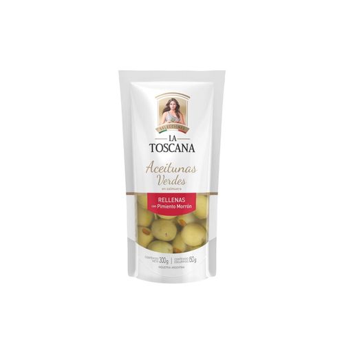 Aceitunas La Toscana Verdes Rellenas 300g