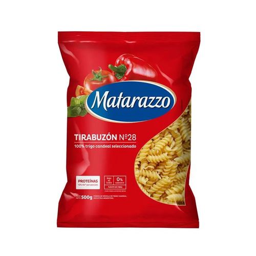 Fideos Matarazzo Tirabuzón N°28 500g