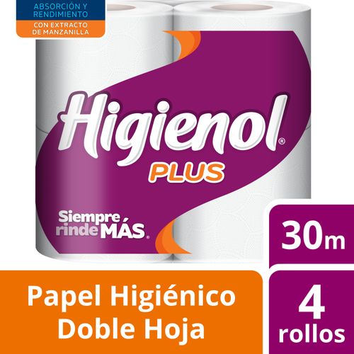 Higienol Doble Hoja 4x30