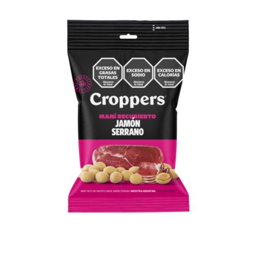 Maní Croppers Crocante Jamón Serrano 85g