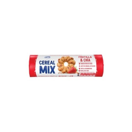 Galletitas Cereal Mix De Frutilla & Chía 207g
