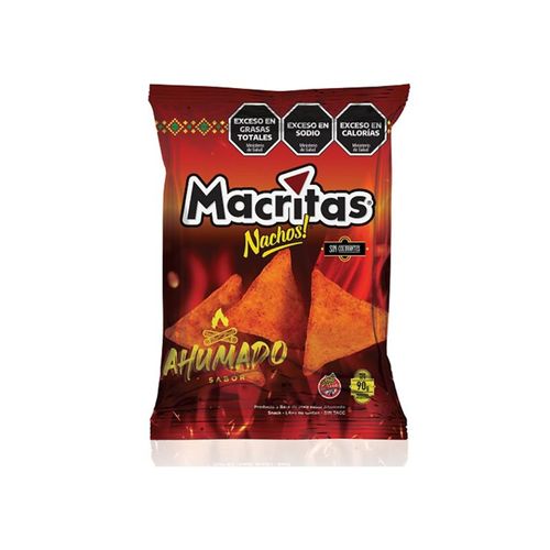 Nachos Macritas Ahumados Gluten Free 90g