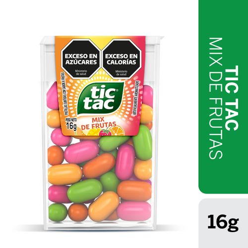 Pastillas Tic Tac Mix de Frutas 16g