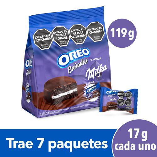 Galletitas Oreo Bañadas en Chocolate 119g