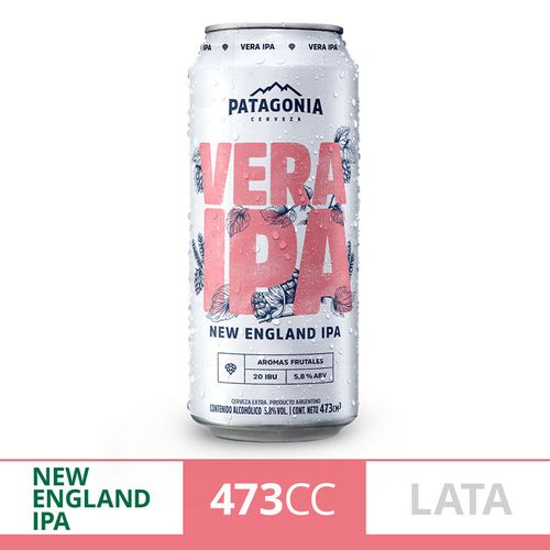 Cerveza Patagonia Vera IPA 473ml Lata