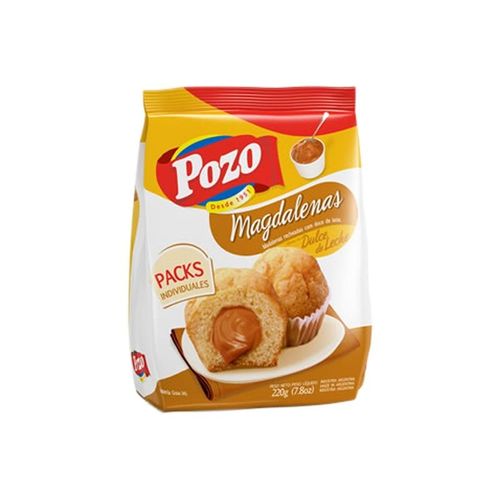 Magdalena Pozo Rellena Dulce De Leche 220Gr