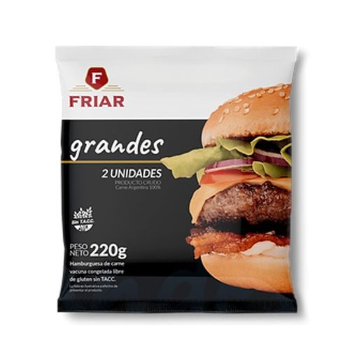 Hamburguesas Friar 2u x 110g