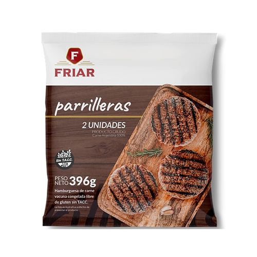 Hamburguesas Friar 2u x 198g
