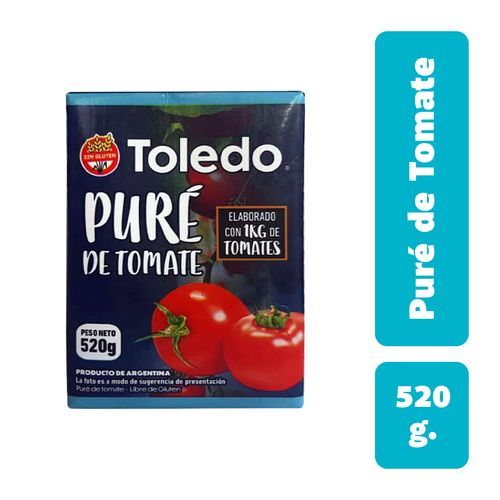 Puré de Tomate Toledo 520g