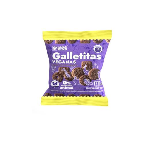 Galletitas Animal Kind Veganas de Chocolate 170g